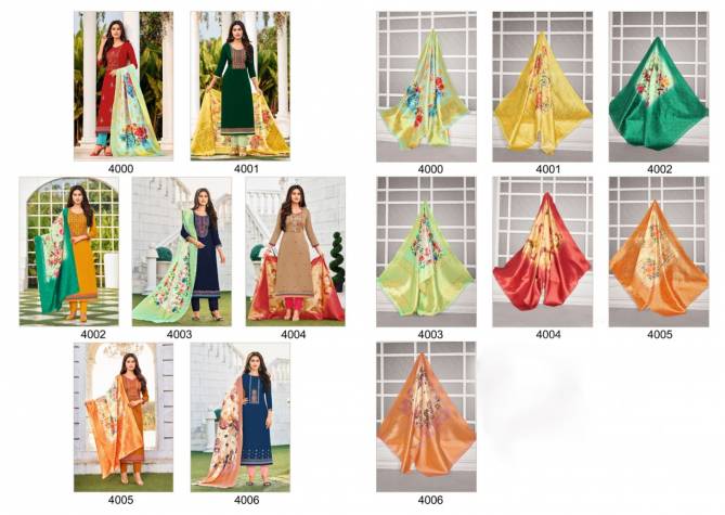 Khanak Latest Fancy Designer Regular Casual Wear Jam Cotton Designer Ethnic Wear Dress Material Collection

